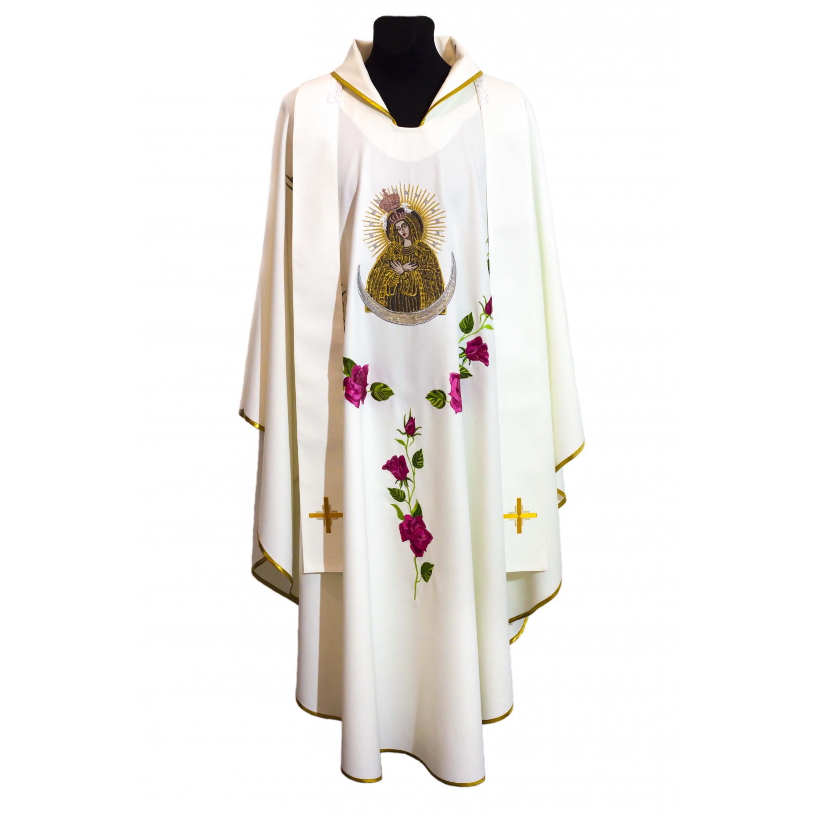 Biały ornat Maryjny