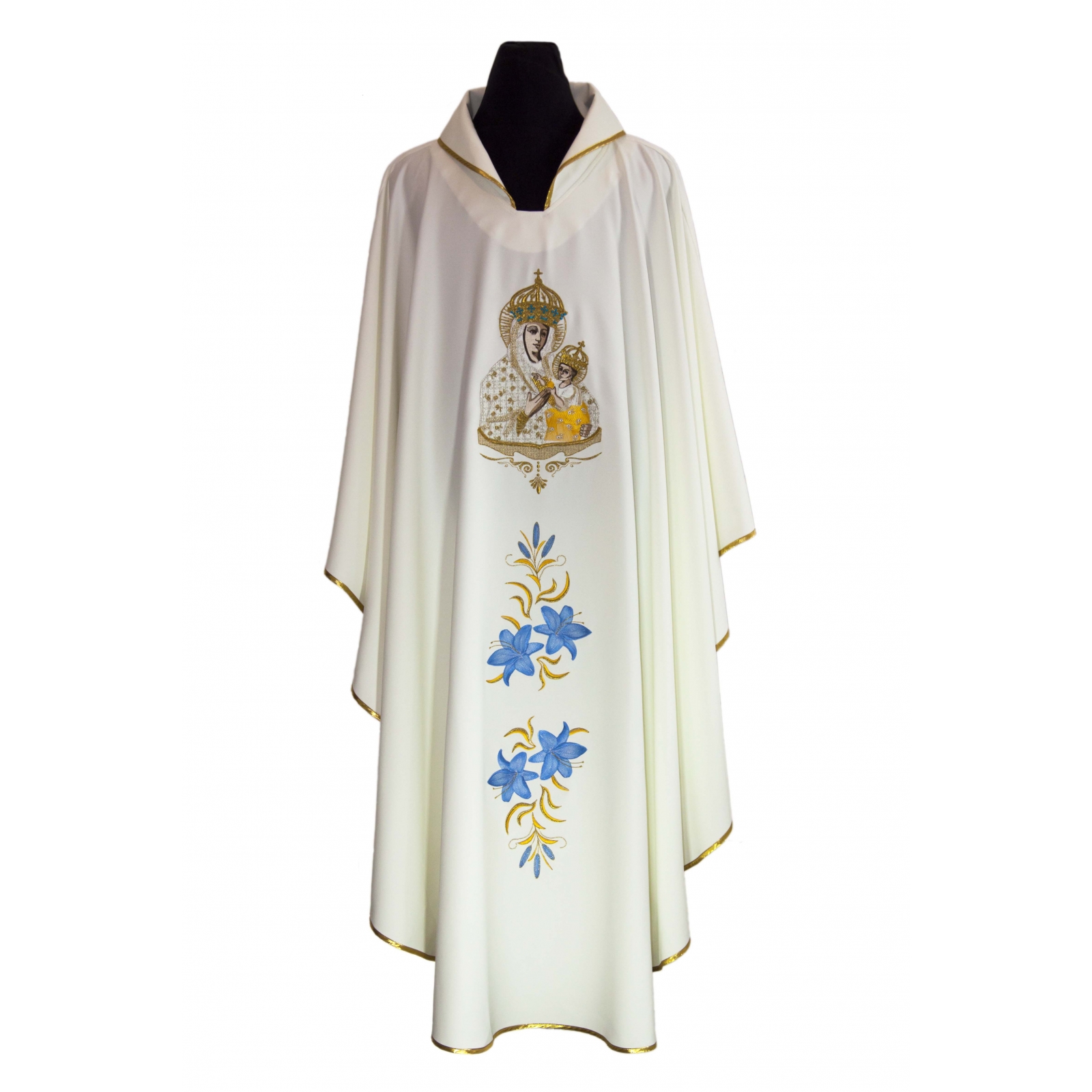 Biały ornat Maryjny