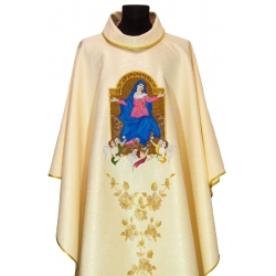 Biały ornat Maryjny